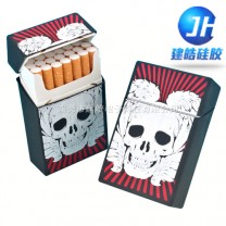 時尚高檔硅膠煙盒套